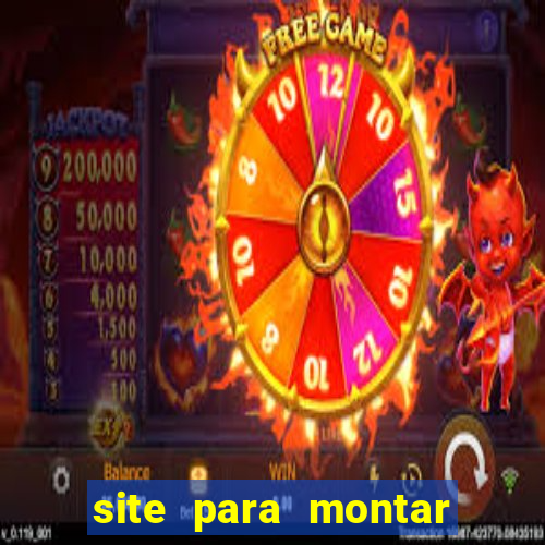 site para montar time de futebol